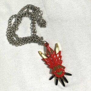 RARE High School DxD Issei Red Dragon Sacred Gear Necklace - Otaku Box Exclusive
